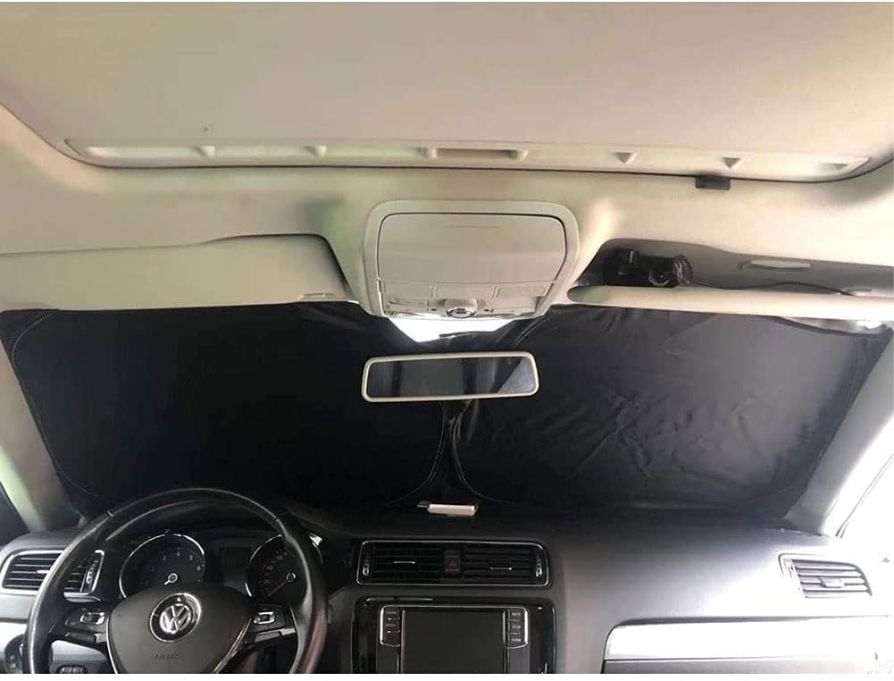 Opvouwbaar auto zonnescherm met logo