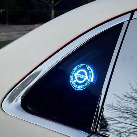 Ladattava LED-auton logo - Neonvaloefekti
