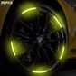Protetor de roda iluminado de 20 peças com logótipo