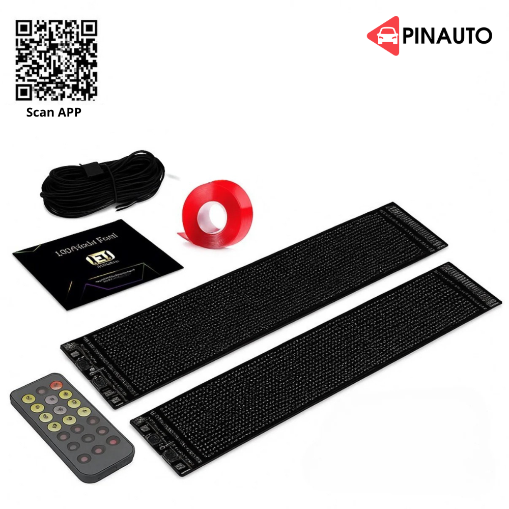 LED biløjne - pakke med 2 stk.